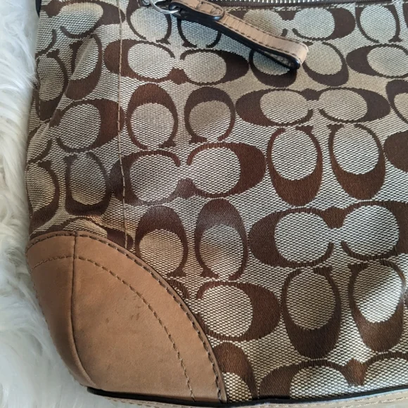 COACH Monogram Logo Handbag Purse 👜 - Picture 9 of 10